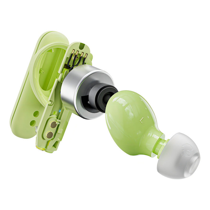 Audífonos Inalámbricos Skullcandy Smokin Buds Matcha Color V Verde
