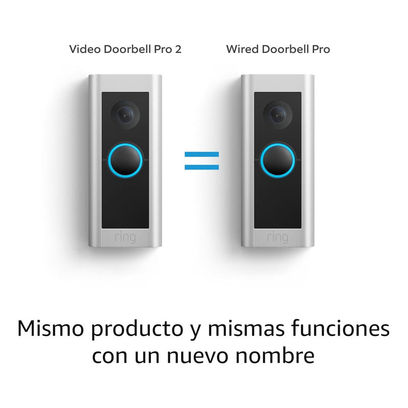 Timbre Inteligente Ring Video Doorbell Pro Gen 2 Wifi Hd 3d